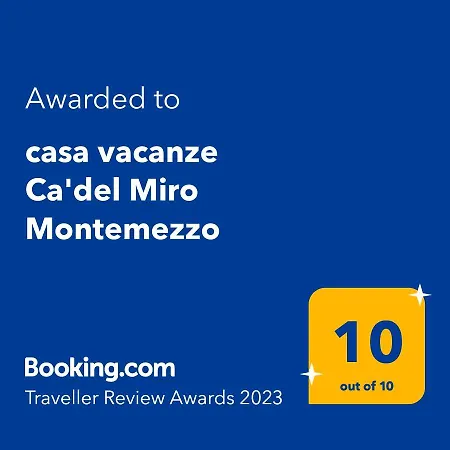 Villa Ca'del Miro Montemezzo *